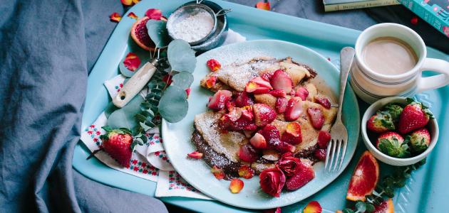 كريب بالشوكولاتة كريب بالشوكولاتة