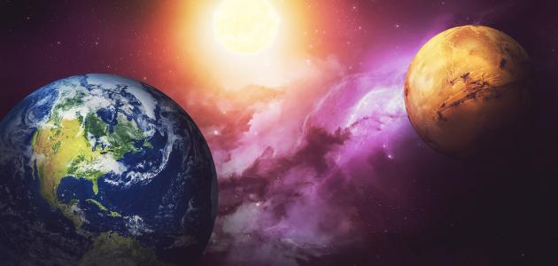 كم يبعد المريخ عن الأرض كم يبعد المريخ عن الأرض