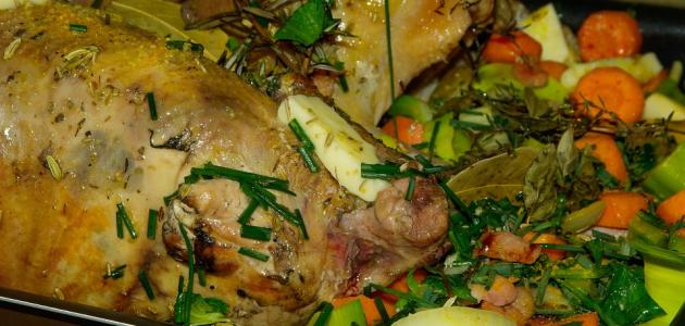 كيفية عمل صواني خضار بالفرن