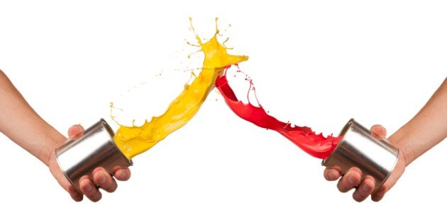 كيفية مزج الألوان كيفية مزج الألوان