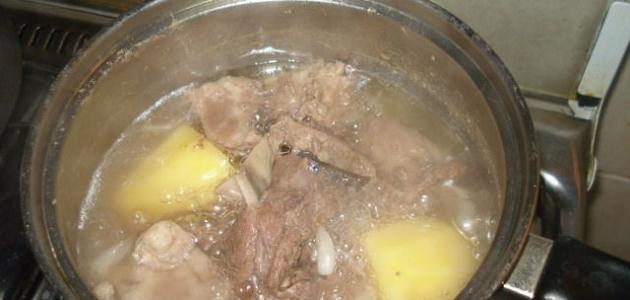 كيف أزيل زفرة اللحمة