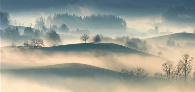 كيف يتكون الضباب