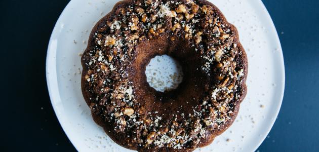 كيكة التمر والجوز كيكة التمر والجوز