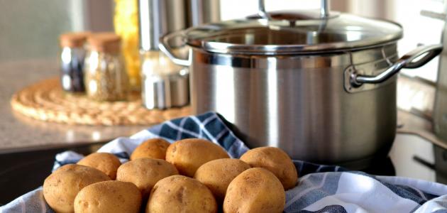 لحمة مفرومة بالبطاطس لحمة مفرومة بالبطاطس