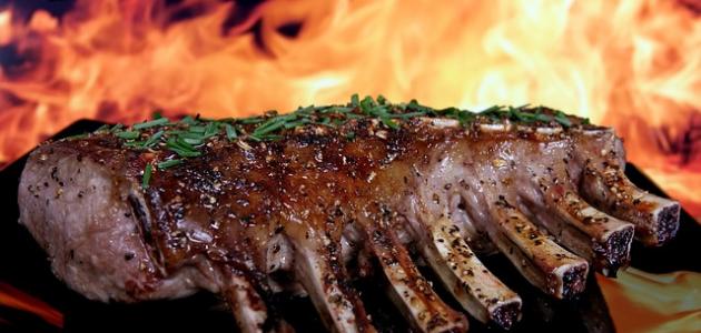 لحم خروف في الفرن