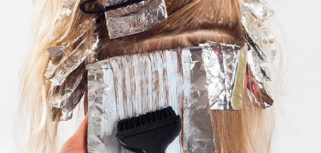 ما هي أضرار صبغة الشعر