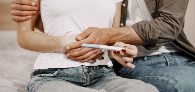 متى يظهر اختبار الحمل المنزلي