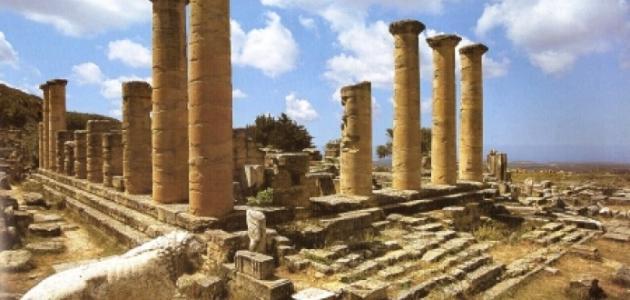 مدينة شحات في ليبيا