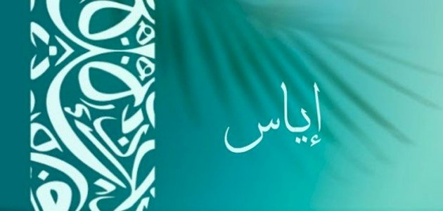 معنى اسم اياس معنى اسم اياس