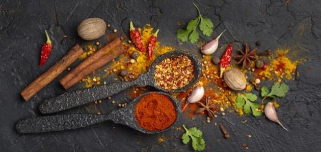 مكونات البهارات الهندية