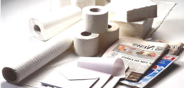من أين يصنع الورق من أين يصنع الورق