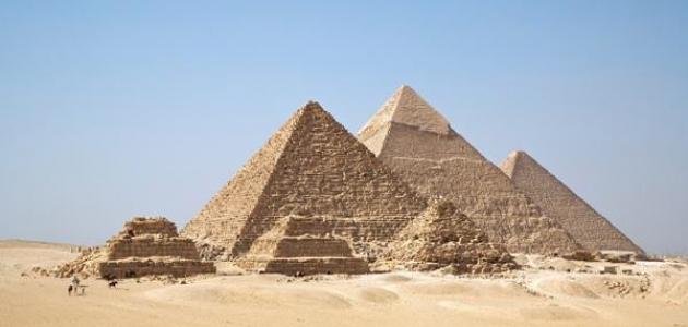 صورة أين توجد الأهرامات في مصر