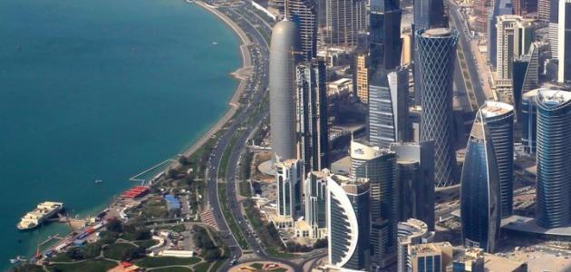 صورة جديد مساحة قطر وعدد سكانها