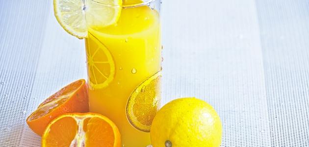 صورة جديد طريقة عمل عصير برتقال وليمون