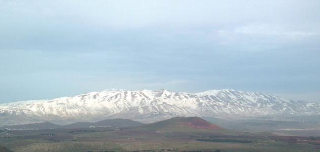 صورة جديد ارتفاع جبل الشيخ
