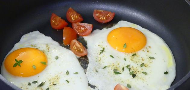 صورة جديد طريقة عمل بيض بالبصل والطماطم