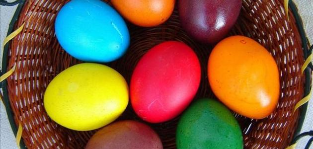 صورة جديد طريقة تلوين البيض بألوان طبيعية