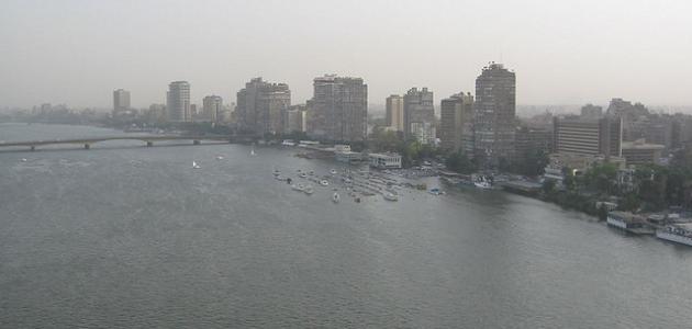 صورة جديد تلوث نهر النيل