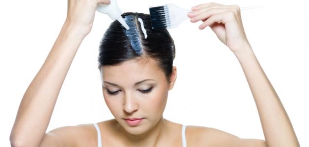 صورة جديد وصفة طبيعية لإزالة صبغة الشعر