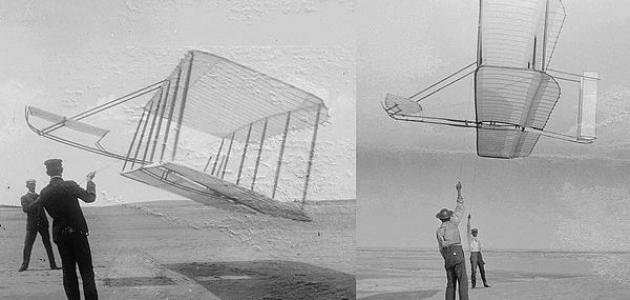 صورة جديد أول من صنع طائرة شراعية