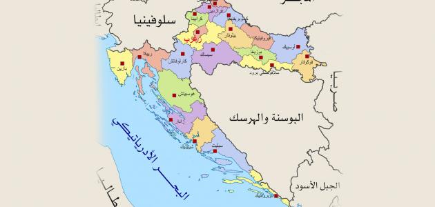 صورة جديد أين تقع البوسنة والهرسك على الخريطة