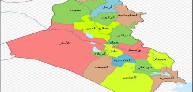 صورة جديد عدد محافظات العراق