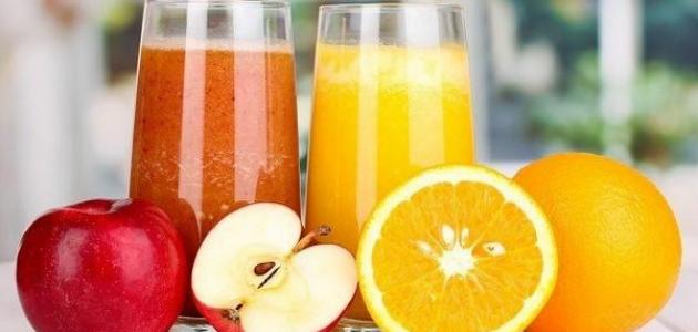 صورة جديد فوائد عصير البرتقال والتفاح