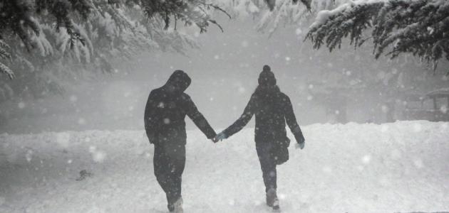 صورة جديد خواطر عن الشتاء والحب