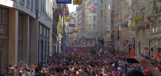 صورة جديد شارع الاستقلال في تركيا