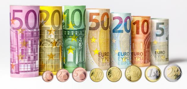 صورة ما هي فئات اليورو