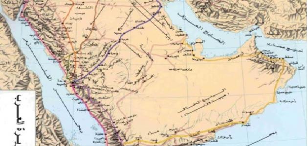 صورة شبه الجزيرة العربية قبل الإسلام