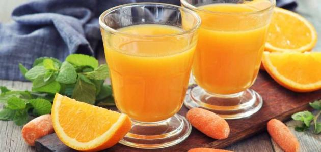 60787a27453fa فوائد عصير البرتقال بالجزر