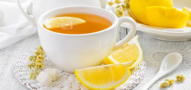 607ad5356e643 فوائد الشاي مع الليمون