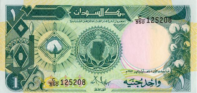 صورة ما العملة الرسمية للسودان