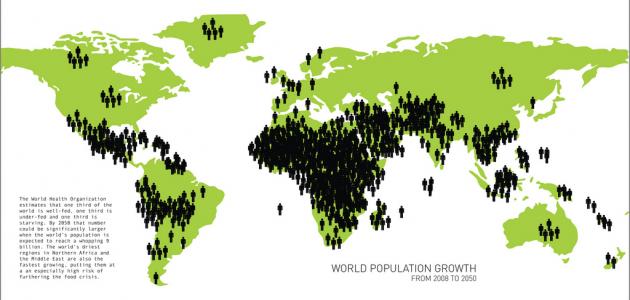 صورة تعداد سكان العالم