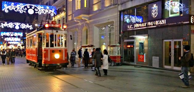 صورة شارع الاستقلال في إسطنبول