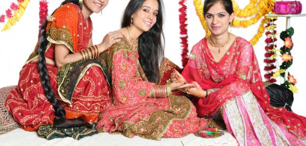 607ecc8b4e24b تقاليد الزواج في الهند