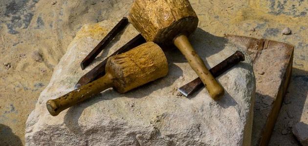 صورة أدوات العصر الحجري القديم