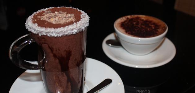صورة طريقة عمل قهوة بالشوكولاتة