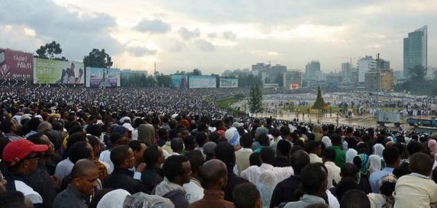 صورة عدد سكان إثيوبيا
