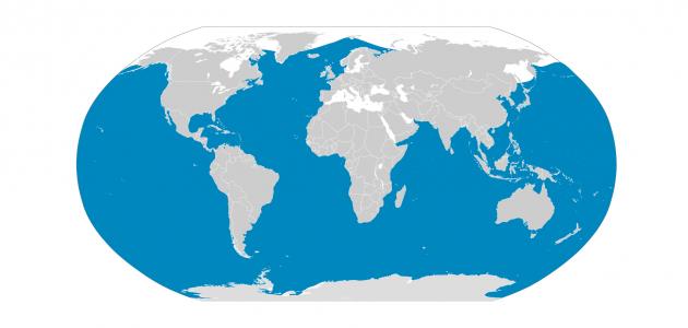 صورة ما عدد المحيطات في العالم