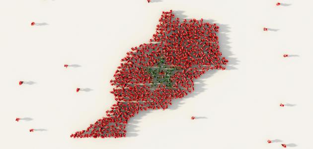 صورة عدد سكان المغرب
