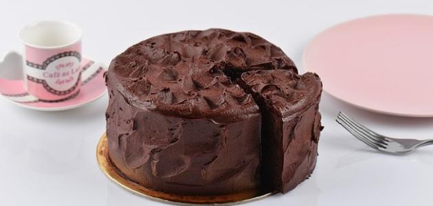 صورة كعكة الشوكولاتة وصفة سهلة