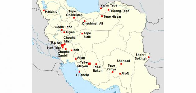 صورة ما هي مساحة إيران