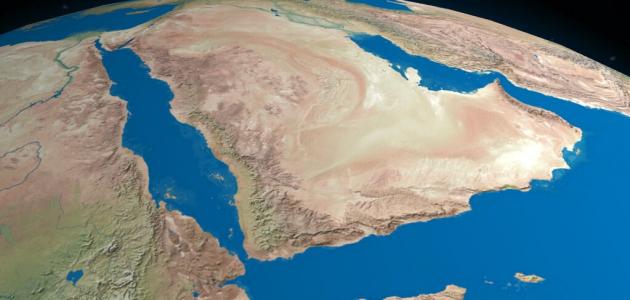 صورة ما هي حدود شبه الجزيرة العربية