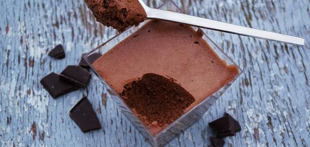 صورة أسهل طريقة لعمل موس الشوكولاتة