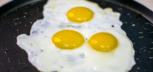 صورة طريقة عمل بيض مقلي لذيذ