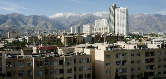 صورة أين تقع طهران