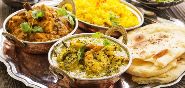 صورة أكلات هندية حارة