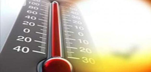 صورة قياس درجة الحرارة الجو
